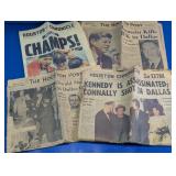 Houston Newspaper Collection Lot