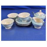 Castleton Blue Floral Tea Set