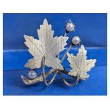 Sarah Coventry Maple Leaf Brooch