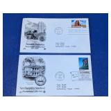 North Dakota & New Hampshire First Day Covers