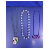 Mardi Gras Mask & Bead Necklace Assortment