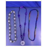 Hooters Mardi Gras Bead Necklace Assortment