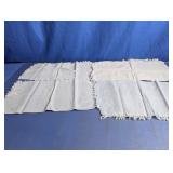 Fringed Cloth Napkin Lot