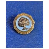 Vtg 1897 PTA 10k Gold filled Pin