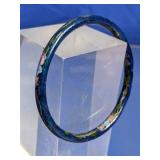 Vtg Cobalt Enamel Cloisonne Bracelet