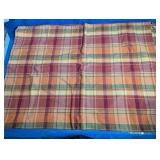 Plaid Fabric Panel