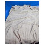 Textured Beige Fabric Panel