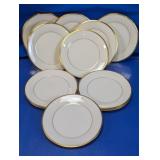 Vintage Lenox Eternal Ivory & Gold Plates Lot