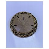Sand Dollar Motif Brooch