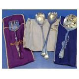 Electroplated Nickel Silver Serving Utensils