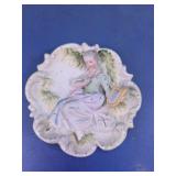 Occupied Japan Cherub Wall Pocket Plaque