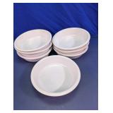 White Ceramic Bowls Lot