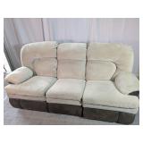 Dual Reclining Modular Sofa Sectional