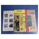 Texas Road Maps Travel Guide Collection