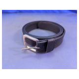 Black Dress Belt Size 42