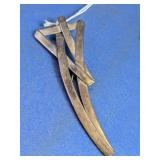 Sterling Mexico Modernist Brooch