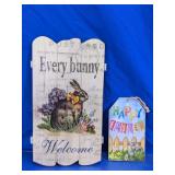 Easter Bunny Wall Sign Assortment