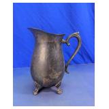 Metal Footed Pitcher