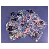 American Flag Keychain Assortment