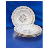 Royal Jackson Vogue Fine China Soup Bowls Lot