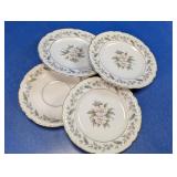 Royal Jackson Fine China Plates & Saucer Set