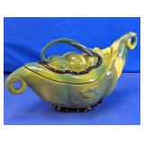 Blue Sky Ceramic Pea Pod Soup Tureen w/ Lid