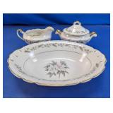 Vintage Royal Jackson Fine China Trio