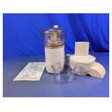 West Bend Food Processor Attachment Set