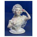 Rare Sitzendorf Half Doll