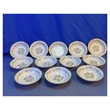 Royal Jackson Fine China Floral Bowls Lot