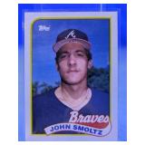 John Smoltz Topps Card