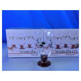 Pfaltzgraff Winterberry Goblet Set