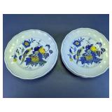 Blue Bird Glass Plates