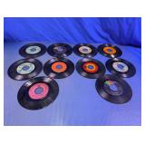 Vintage 45 RPM Record Assortment Lot