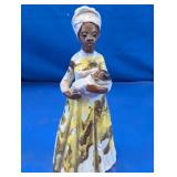 Vintage Ceramic Mother & Child Figurine