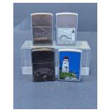 Vintage & Modern Zippo Windproof Lighter Lot