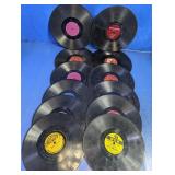 Assorted Vintage 78 RPM Vinyl Records