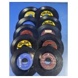 Assorted Vintage 45 RPM Vinyl Records