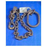 Tow Chain with Hook & Clevis Ring