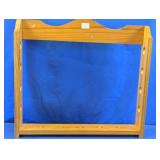 Wood Freestanding Pool Cue Rack Stand