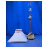 Vintage Style Table Lamp w/Beaded Shade