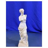 Miniature Venus de Milo Alabaster Style Statue