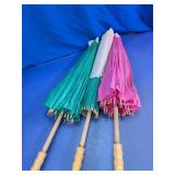 Assorted Paper Parasol Umbrellas