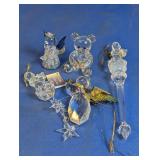 Crystal Figurines & Ornament Assortment