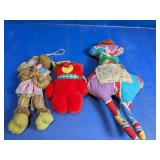 Handmade Folk Art Doll & Ornament Assortment