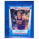 1989 FLEER TOM CHAMBERS CARD