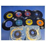 Elvis Presley & Assorted 45 RPM Records
