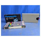 Panasonic VHS PlayPak and VHS Accessories