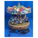 Animated Carousel Holiday Decoration