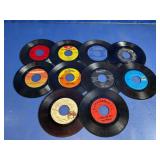 Country & Rockabilly 45 RPM Record Assortment
